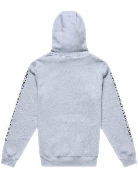 Sweat à capuche Troy Lee Designs Happy Dayz - Gris chiné