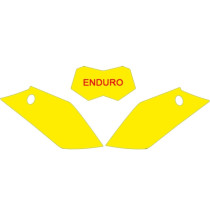 Fonds de plaques BLACKBIRD prédécoupés enduro 125-250-300 EC 2012-14/250-300-450 ECF 2014