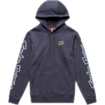 Sweat à capuche Troy Lee Designs Branded - Carbone