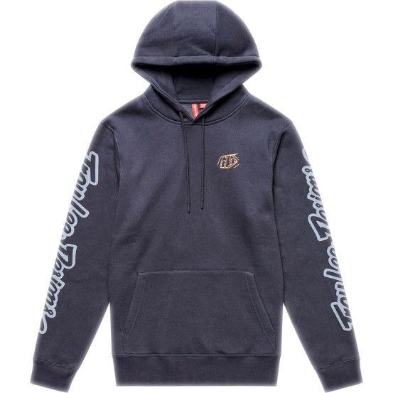 Sweat à capuche Troy Lee Designs Branded - Carbone