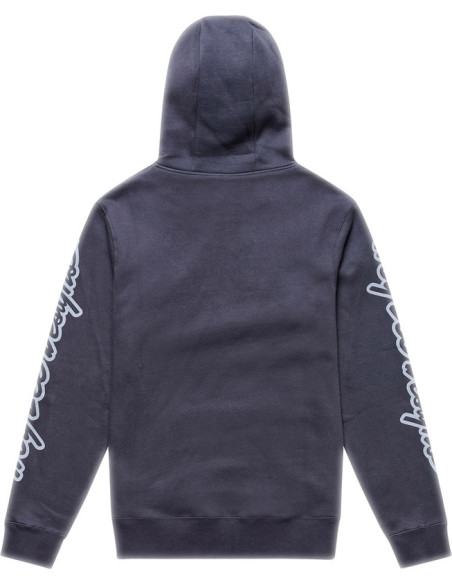 Sweat à capuche Troy Lee Designs Branded - Carbone