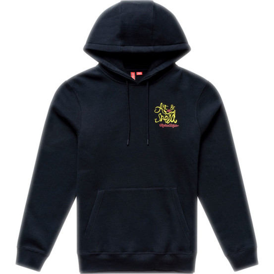 Sweat à capuche Troy Lee Designs Heritage - Noir