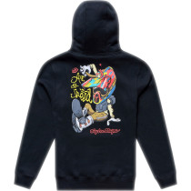 Sweat à capuche Troy Lee Designs Heritage - Noir 2