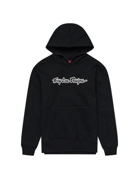 Sweat à capuche femme Troy Lee Designs Signature - Noir