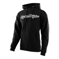 Sweat à capuche enfant Troy Lee Designs Signature - Noir