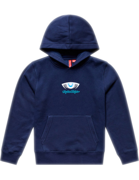 Sweat à capuche enfant Troy Lee Designs Cyborg - Bleu marine