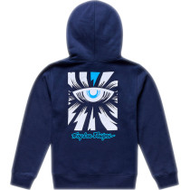 Sweat à capuche enfant Troy Lee Designs Cyborg - Bleu marine 2