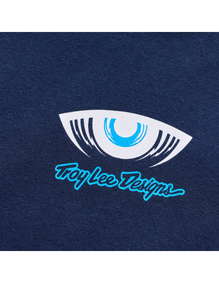 Sweat à capuche enfant Troy Lee Designs Cyborg - Bleu marine