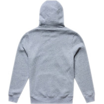 Sweat zippé à capuche Troy Lee Designs Signature - Gris chiné Rouge 2