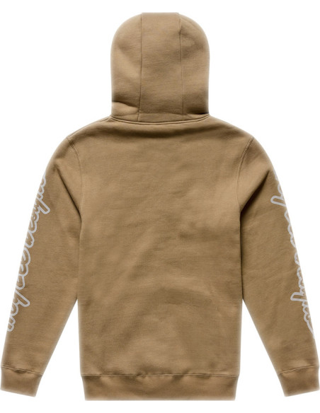 Sweat zippé à capuche Troy Lee Designs Badge - Terre de Sienne