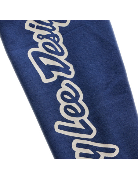 Sweat zippé à capuche Troy Lee Designs Badge - Bleu marine Vert sauge