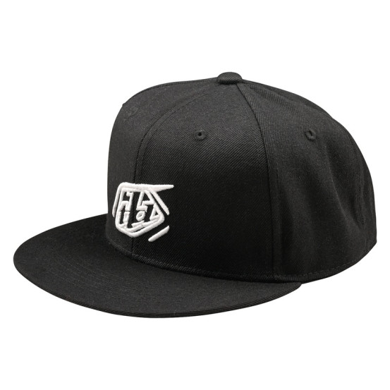 Casquette plate Troy Lee Designs Badge - Noir