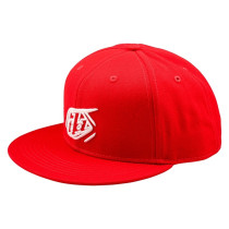 Casquette plate Troy Lee Designs Badge - Rouge