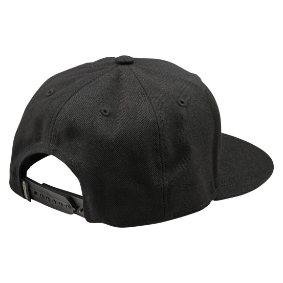 Casquette plate Troy Lee Designs Peace - Noir
