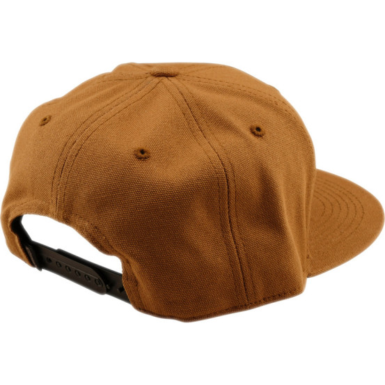 Casquette plate Troy Lee Designs Peace - Terre de Sienne