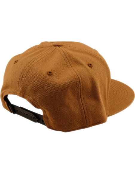 Casquette plate Troy Lee Designs Peace - Terre de Sienne