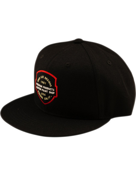 Casquette plate Troy Lee Designs Imprint - Noir