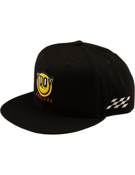 Casquette plate Troy Lee Designs Happy Dayz - Noir