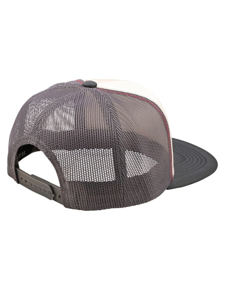 Casquette trucker Troy Lee Designs Peace Out - Blanc vintage Carbone