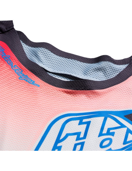 Maillot cross Troy Lee Designs 2027 SE Pro Wander - Blanc Gris métal