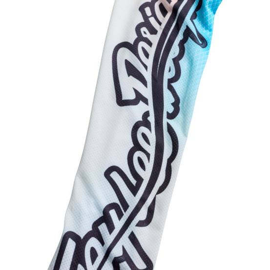 Maillot cross Troy Lee Designs 2027 SE Pro Wander - Blanc Gris métal