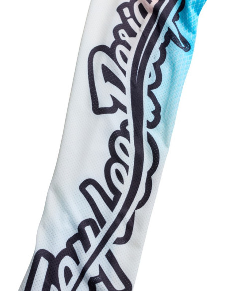 Maillot cross Troy Lee Designs 2027 SE Pro Wander - Blanc Gris métal