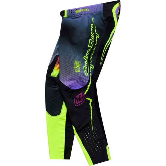 Pantalon cross Troy Lee Designs 2027 SE Pro Wander - Noir Violet néon