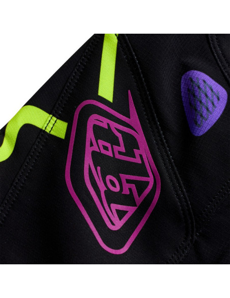 Pantalon cross Troy Lee Designs 2027 SE Pro Wander - Noir Violet néon