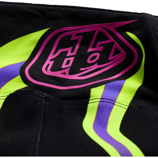 Pantalon cross Troy Lee Designs 2027 SE Pro Wander - Noir Violet néon