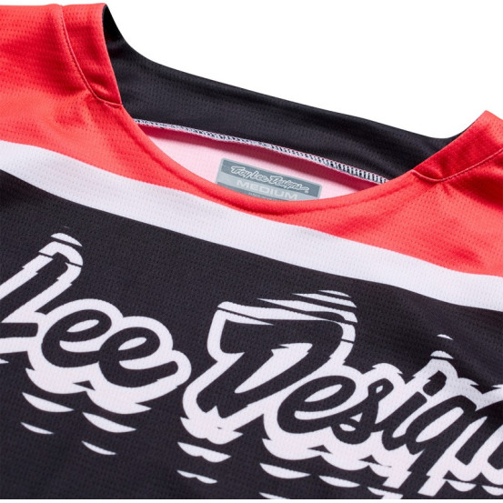 Maillot cross Troy Lee Designs 2027 GP Pro Stagger - Noir Rouge