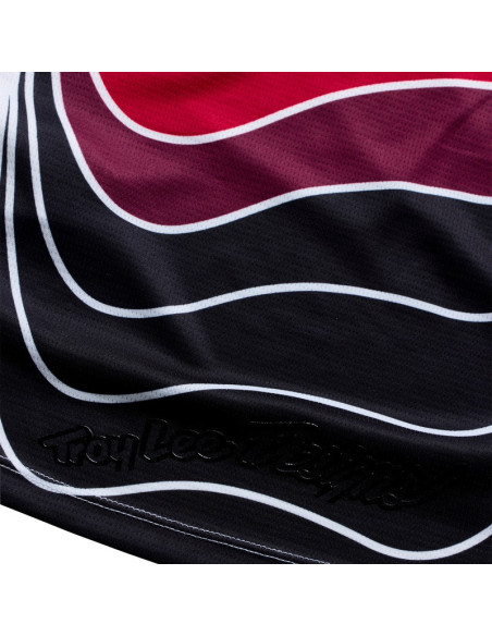 Maillot cross Troy Lee Designs 2027 GP Pro Stagger - Noir Rouge