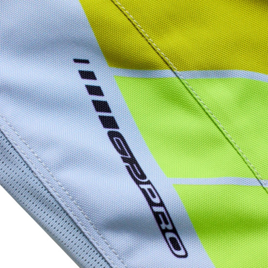 Pantalon cross Troy Lee Designs 2027 GP Pro Stagger - Gris métal Jaune néon