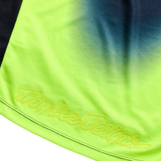 Maillot cross Troy Lee Designs 2027 GP Pro Imprint - Gris Jaune fluo