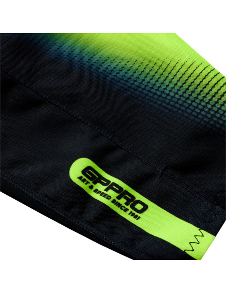 Pantalon cross Troy Lee Designs 2027 GP Pro Imprint - Gris Jaune fluo