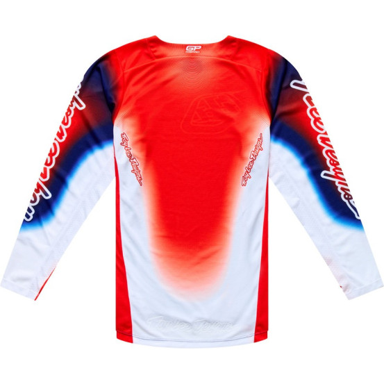 Maillot cross Troy Lee Designs 2027 GP Pro Imprint - Bleu Orange