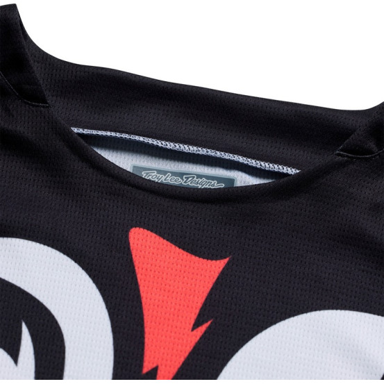 Maillot cross Troy Lee Designs 2027 GP Pro Cyclops - Noir Rouge néon
