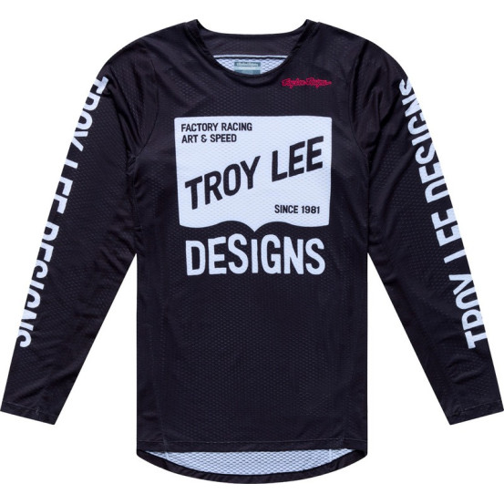 Maillot cross Troy Lee Designs 2027 GP Pro Air Locked - Noir