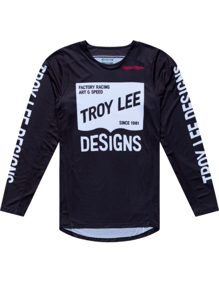 Maillot cross Troy Lee Designs 2027 GP Pro Air Locked - Noir