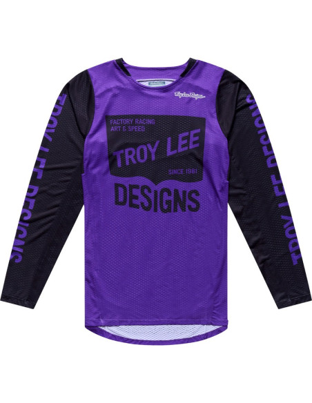 Maillot cross Troy Lee Designs 2027 GP Pro Air Locked - Violet néon