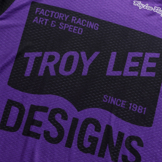 Maillot cross Troy Lee Designs 2027 GP Pro Air Locked - Violet néon