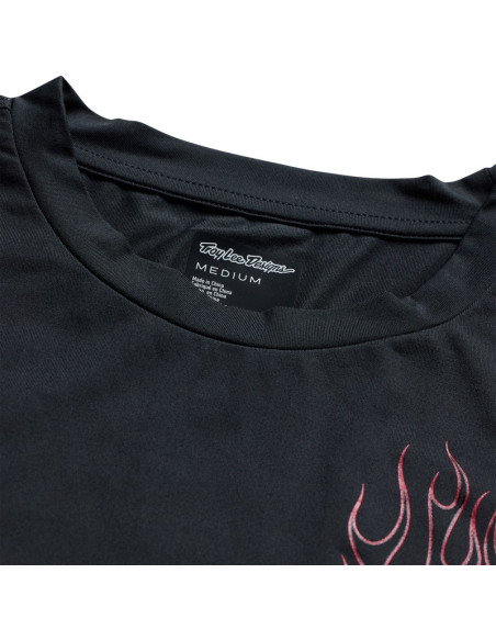 Maillot cross Troy Lee Designs 2027 Ruckus Offroad Flamz - Carbone