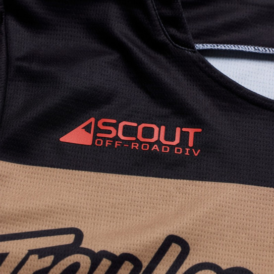 Maillot cross Troy Lee Designs 2027 Scout GP Pro High Desert - Terre de Sienne
