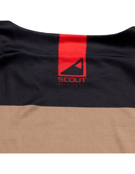 Maillot cross Troy Lee Designs 2027 Scout GP Pro High Desert - Terre de Sienne