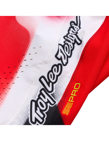 Pantalon cross enfant Troy Lee Designs 2027 SE Pro Illusion - Rouge Noir