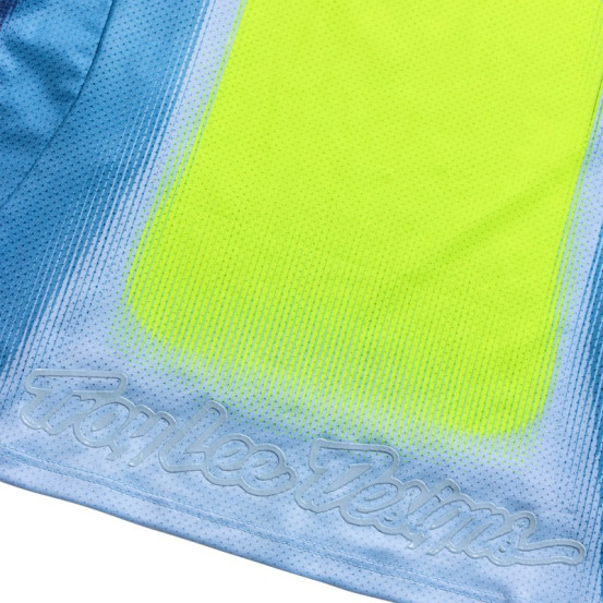 Maillot cross enfant Troy Lee Designs 2027 SE Pro Illusion - Ardoise Jaune fluo