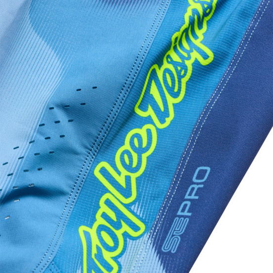 Pantalon cross enfant Troy Lee Designs 2027 SE Pro Illusion - Ardoise Jaune fluo