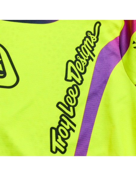 Maillot cross enfant Troy Lee Designs 2027 GP Pro Aura - Jaune fluo