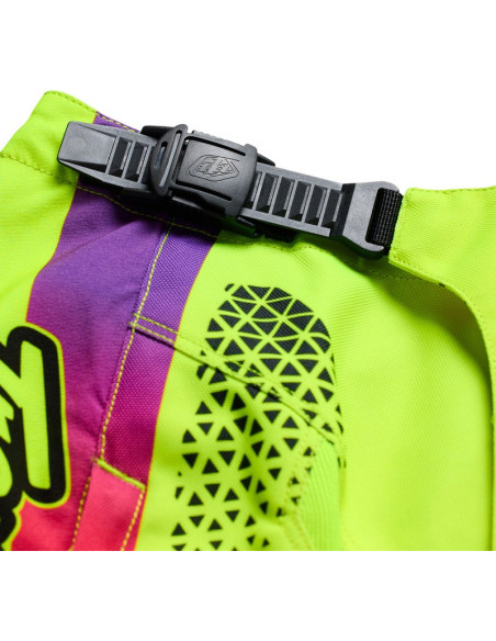 Pantalon cross enfant Troy Lee Designs 2027 GP Pro Aura - Jaune fluo