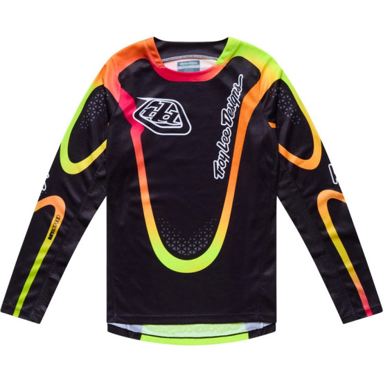 Maillot cross enfant Troy Lee Designs 2027 GP Pro Aura - Noir