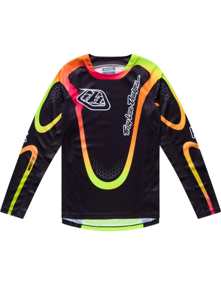 Maillot cross enfant Troy Lee Designs 2027 GP Pro Aura - Noir